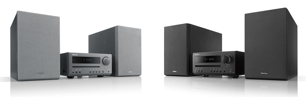 DENON D-T1 ブラック スピーカー2台付き DENON D-T1 コンポ 専用 DENON